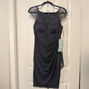 NWT DJ-Jaz Black Dress, Size 8